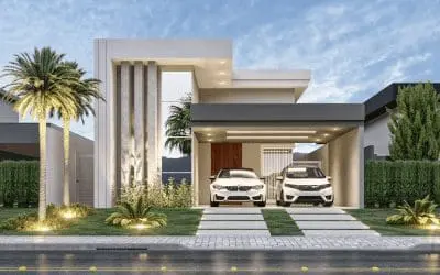 Projeto PC138 – 1 Piso – 157 m2 – 3 Suítes