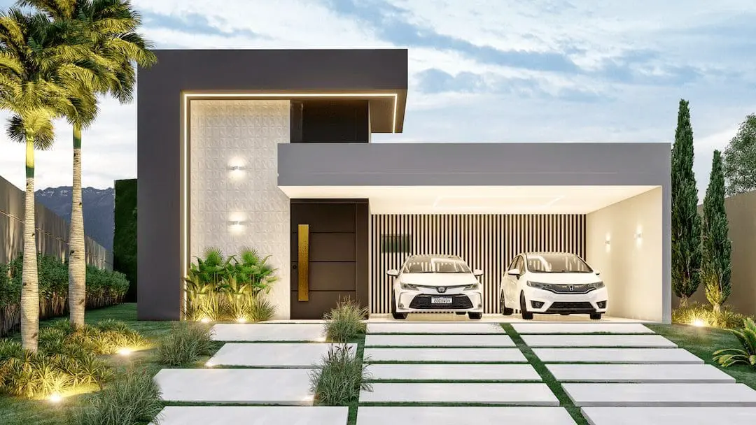 Projeto PC116 – 1 Piso – 188 m2 – 3 Suítes